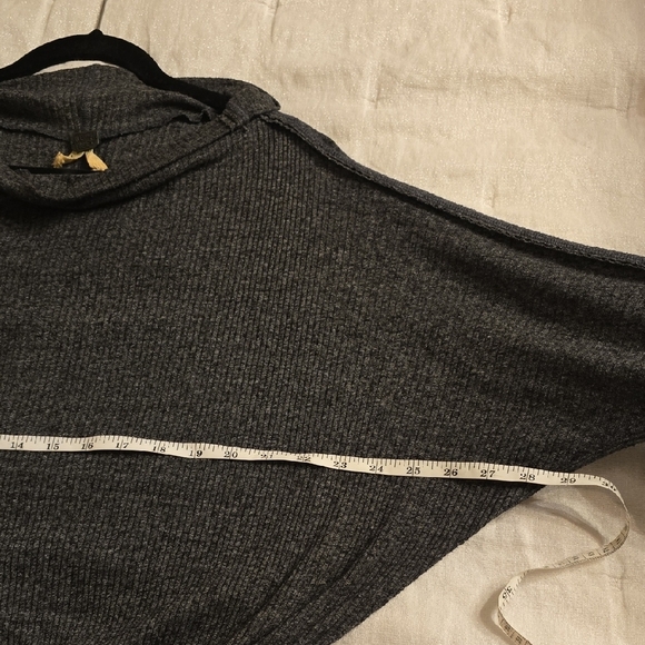 We The Free Charcoal Off-Shoulder Sweater - Picture 8 of 14